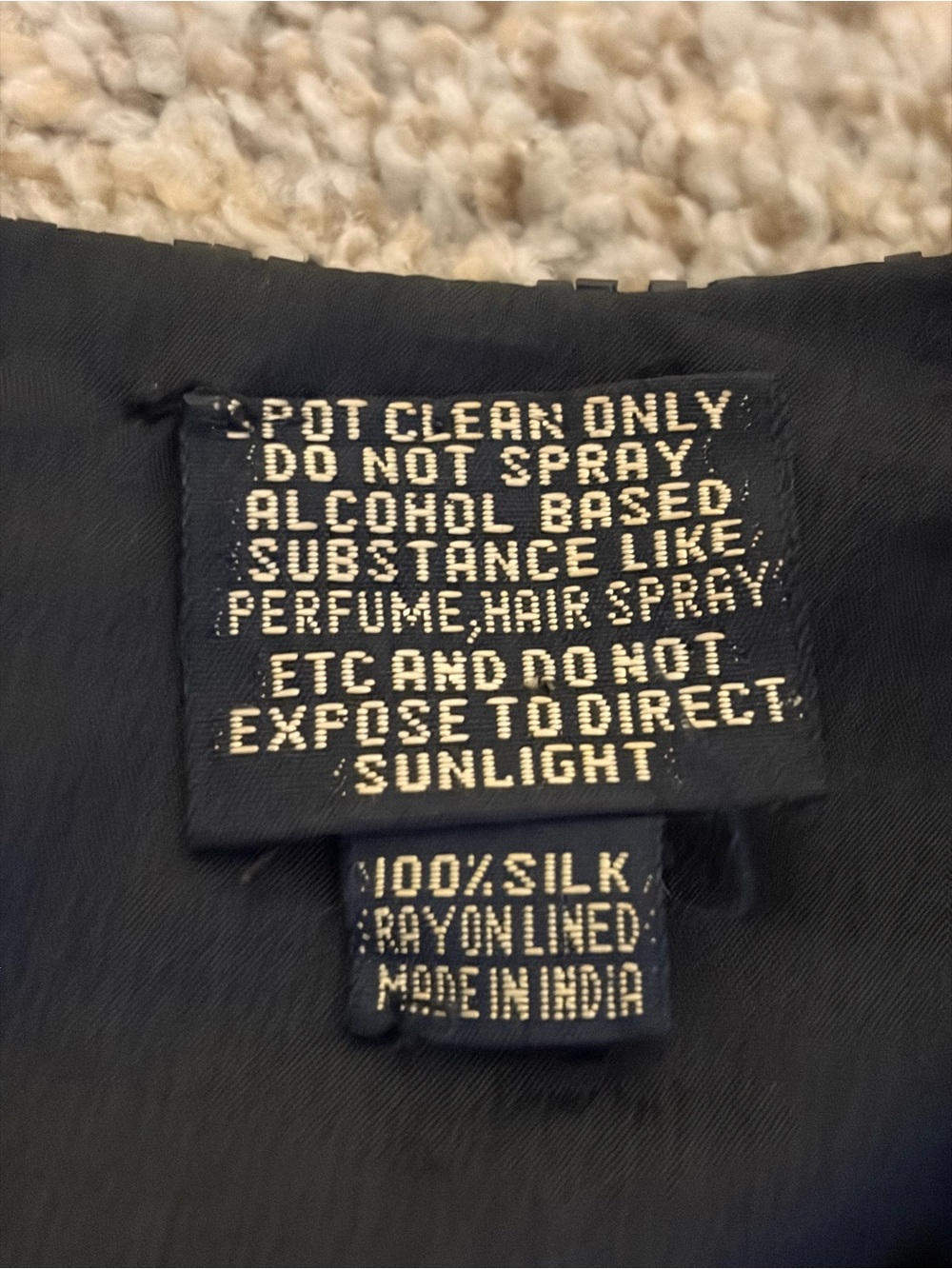 Caché 100% Silk Blazer Gold Label - Picture 4 of 6